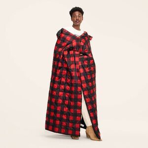 Woolrich - 72"x54" Buffalo Check Outdoor Wearable Throw Red/B Red/Black